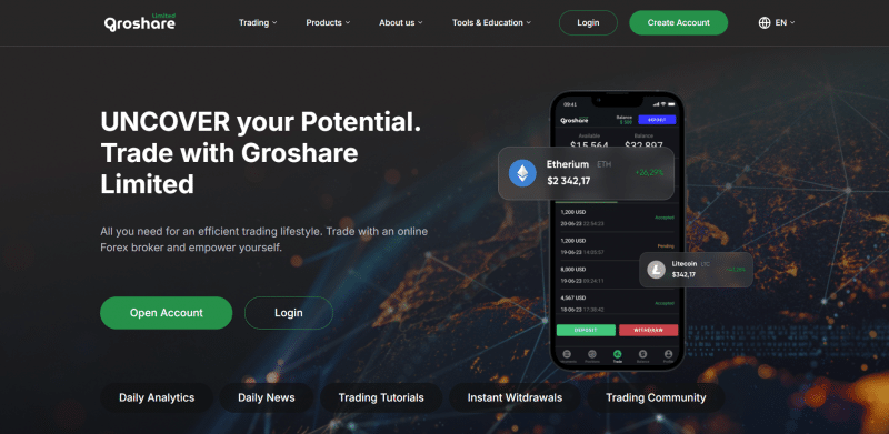 Groshare Limited отзывы. Обман?